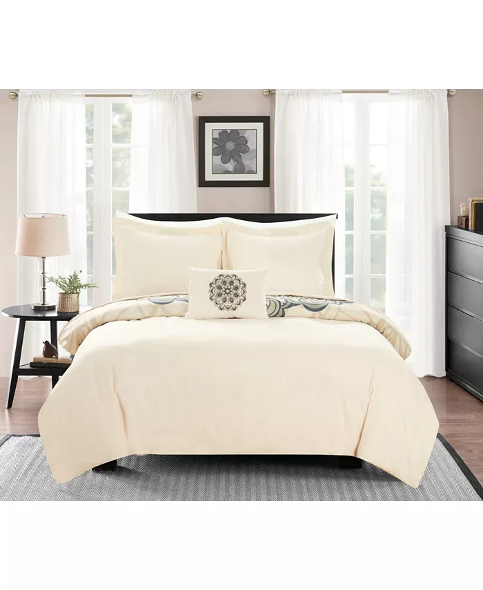 Chic Home Mindy 6 Piece Twin Bed In a Bag Duvet Set