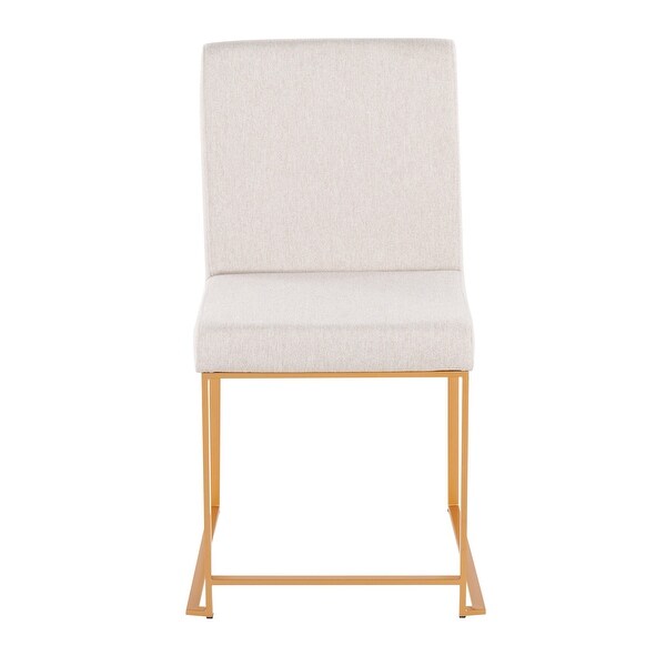 Fuji Gold High Back Dining Chair - Set of 2