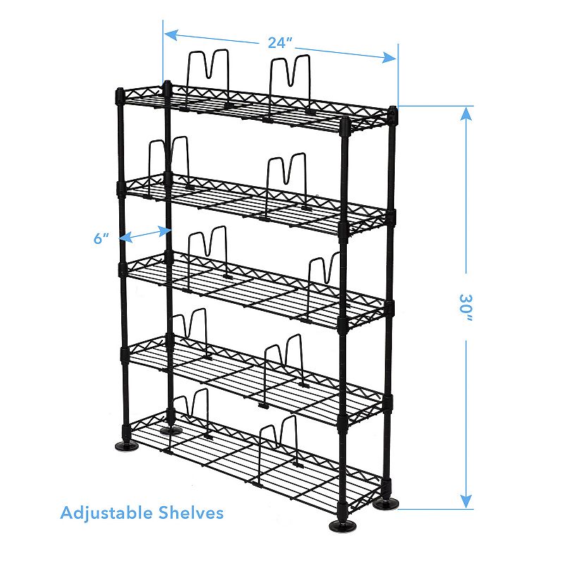 Atlantic Maxsteel 5-Tier Shelving