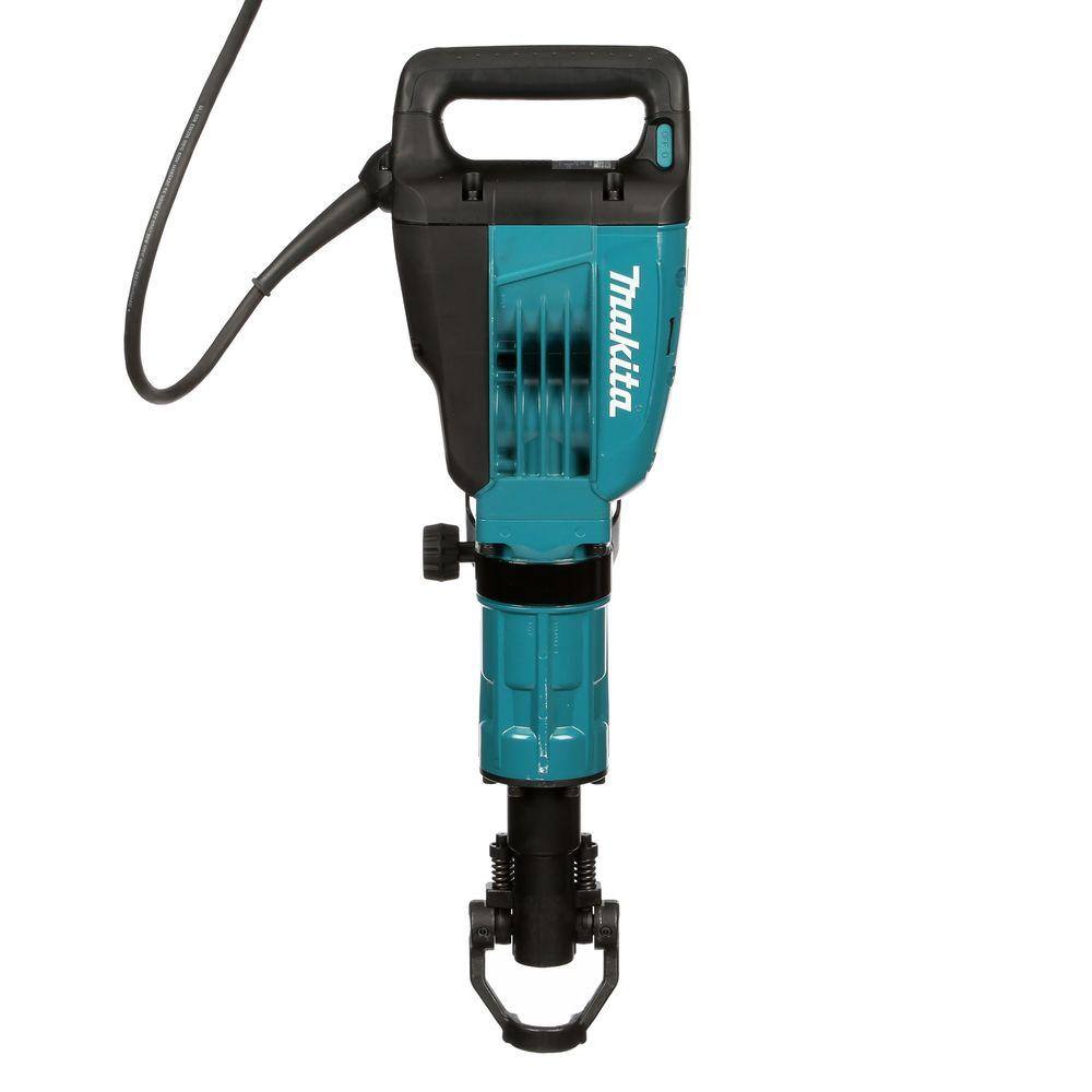 Makita 14 Amp 1-18 in. Hex Corded Variable Speed 35 lb. Demolition Hammer w Soft Start LED (1) Bull Point and Hard Case HM1307CB