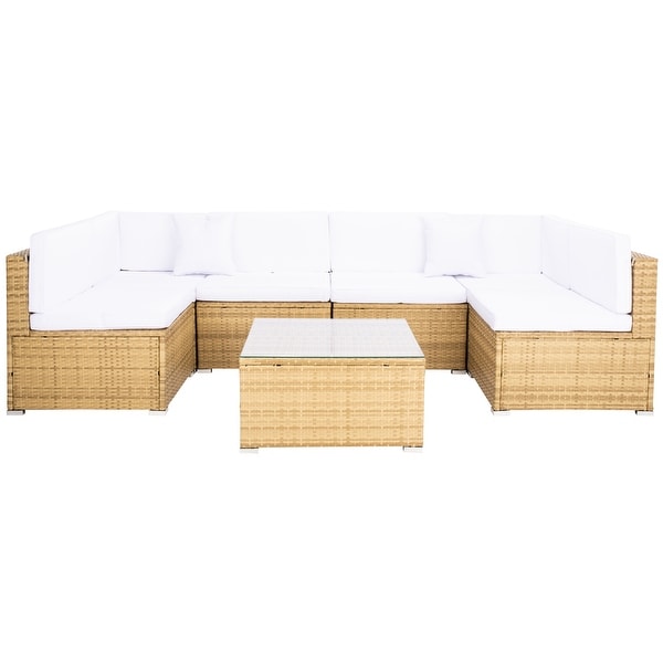 SAFAVIEH Outdoor Living Diona Patio Sectional Set