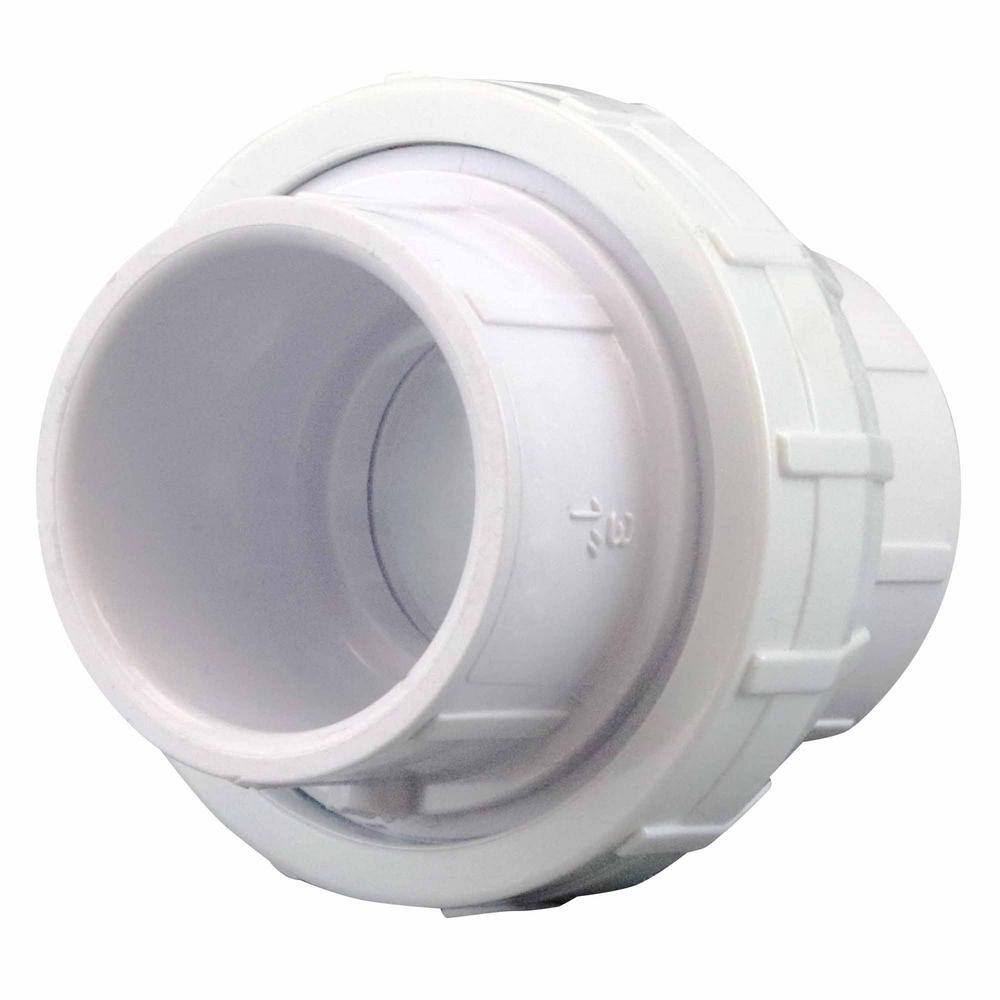 Apollo 1 in. x 1 in. PVC Slip Joint x Slip Joint Union PVCU1