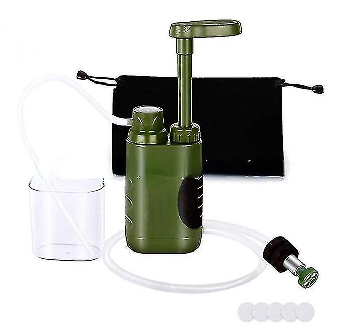 3000l Purifier Pump Filtrat System With Bladder 0.01 Micron Filter For Outdoor Cam