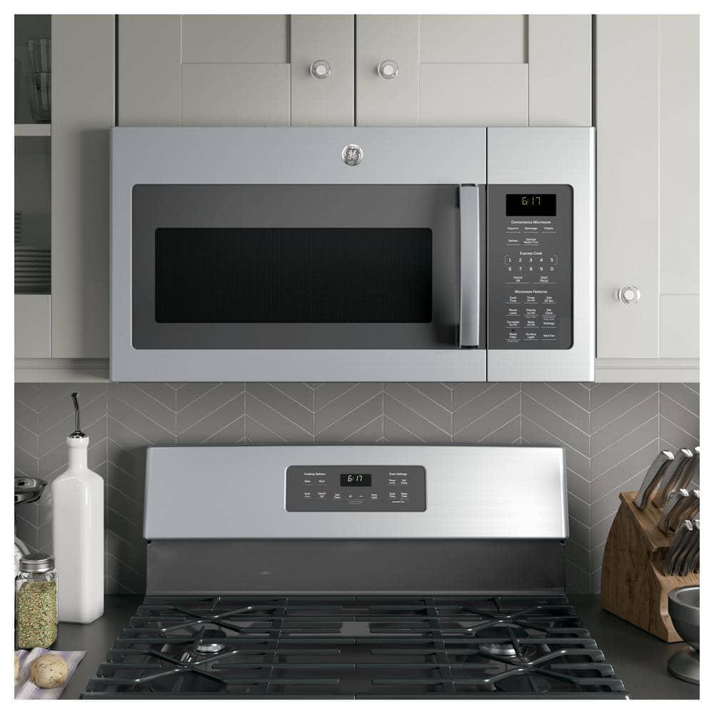 GE 17 cu ft Over the Range Microwave in Stainless Steel