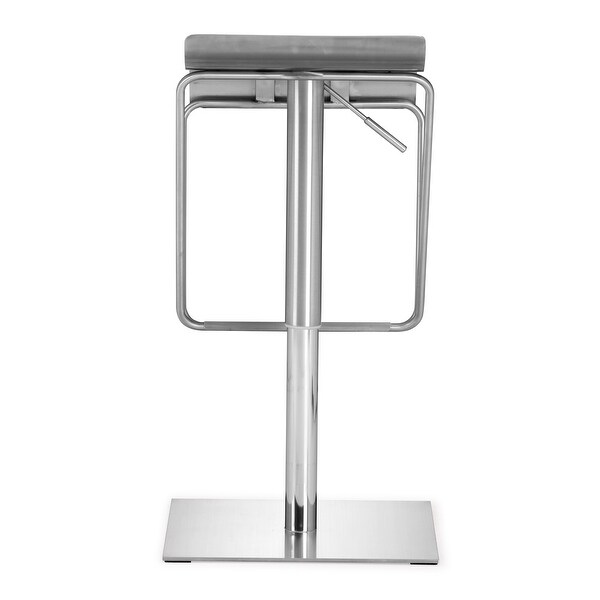 Dazzer Barstool Silver - Silver， Chrome - 16.5