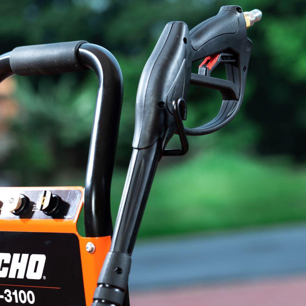 ECHO 3100 PSI 25 GPM Gas Cold Water Pressure Washer with 212 cc 4Stroke Engine and 25 Foot Hose with 4 Included Nozzle Tips