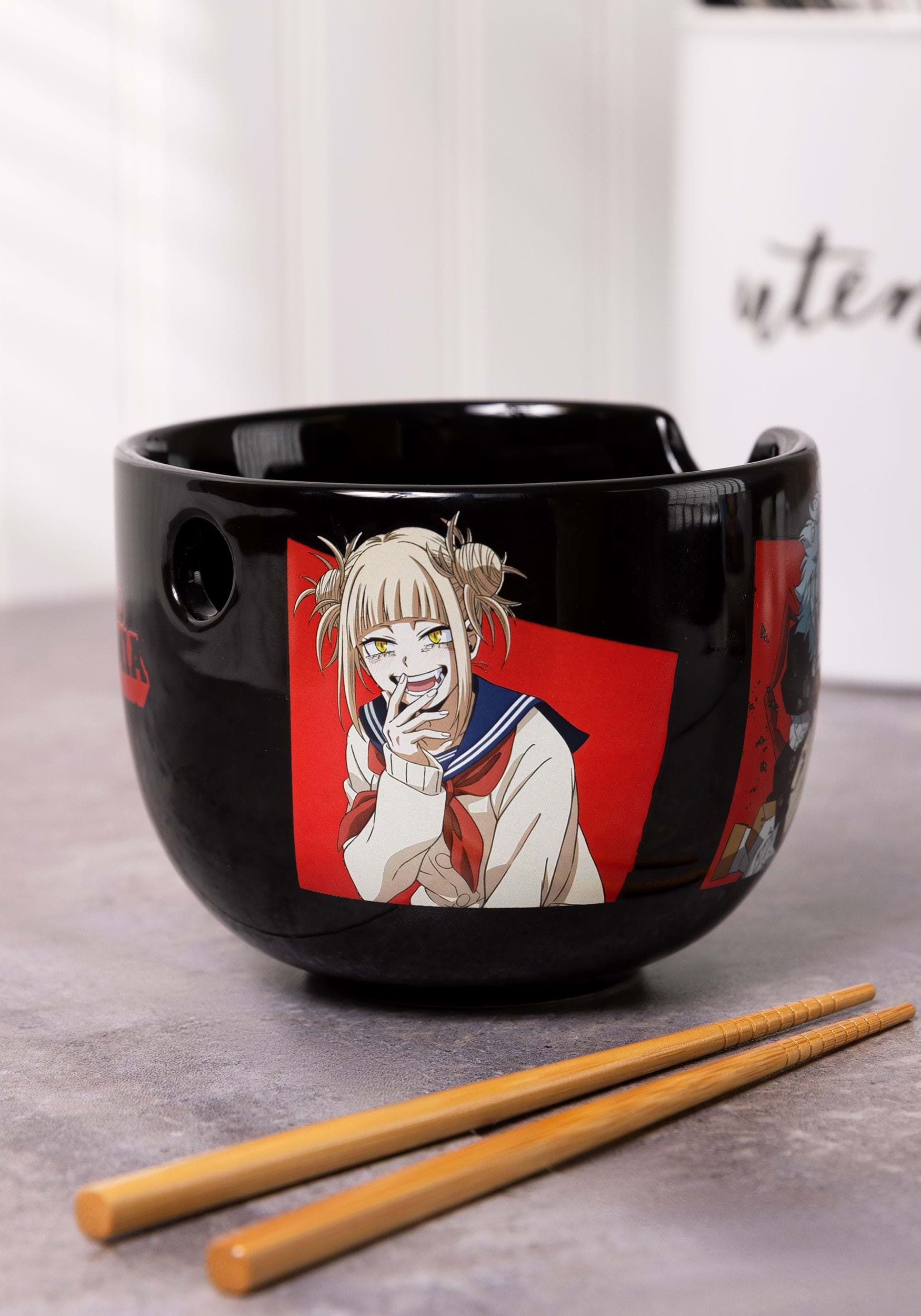 My Hero Academia Heroes and Villains Ramen Bowl Set