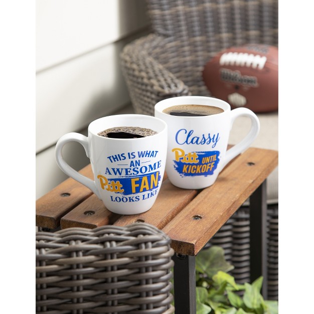 University Of Pittsburgh Ceramic Cup O x27 java 17oz