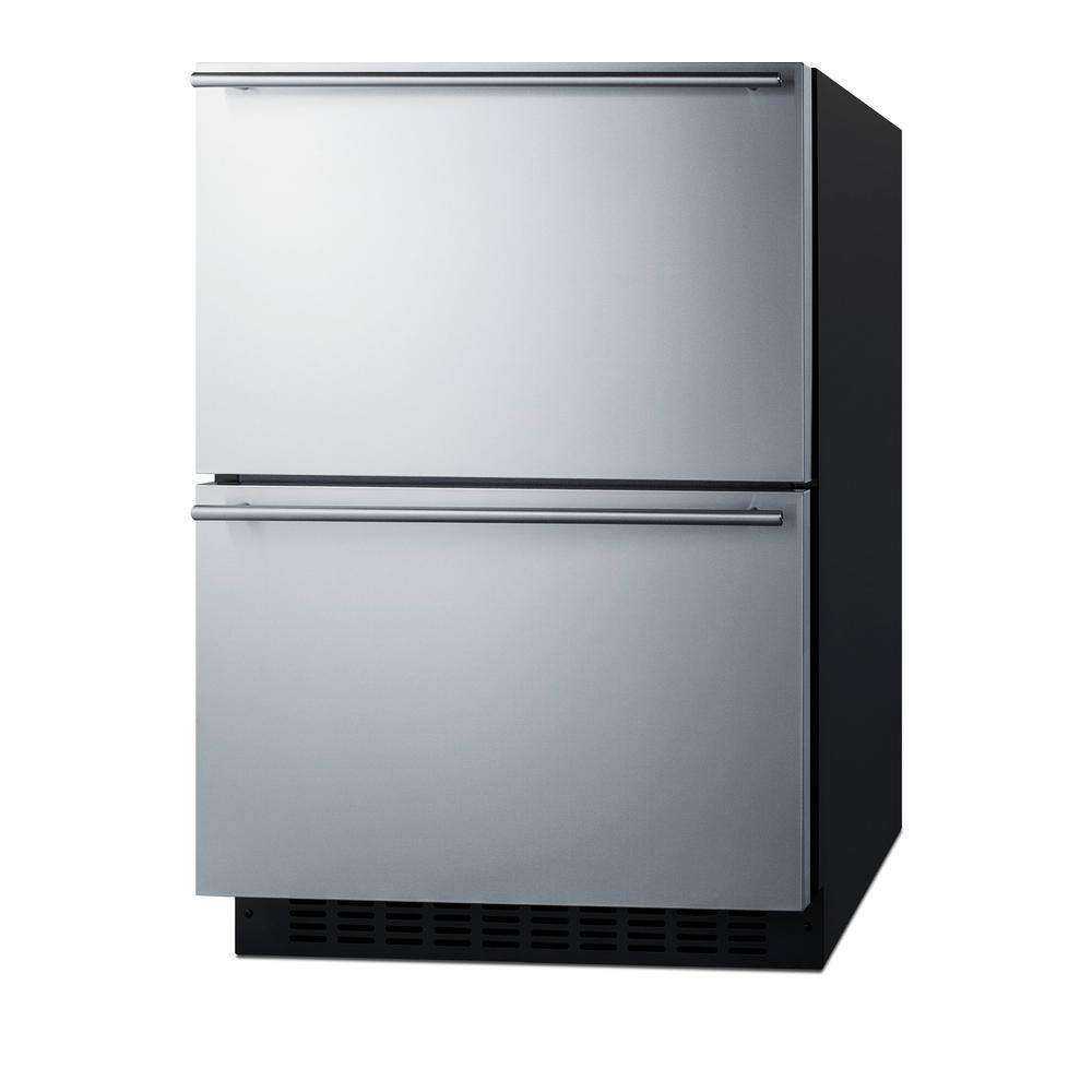 Summit Appliance 3.7 cu.ft. Frost Free Upright Outdoor Drawer Freezer In Stainless Steel ADFD243OS