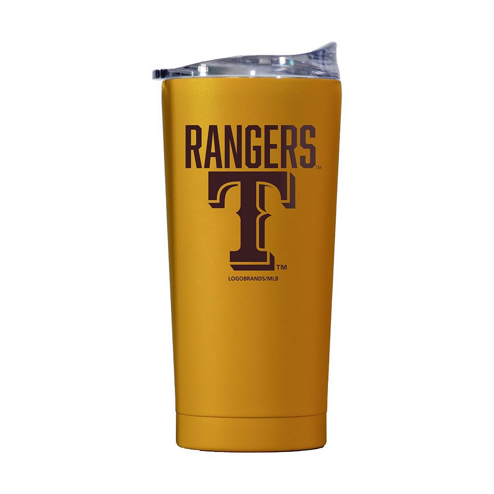 Texas Rangers 20oz. Fashion Color Powdercoat Tumbler