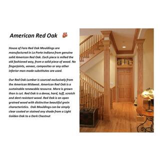 HOUSE OF FARA 516 in. x 3-18 in. x 32 in. Oak Tongue and Groove Wainscot (6-Piece) W32O
