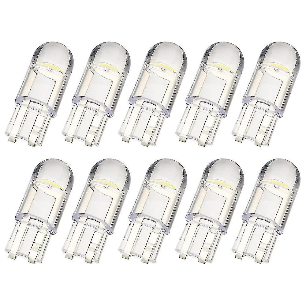 10pcs 12v Canbus Xenon Car Parking Lights Glass Body W5w Drl T10 Led License