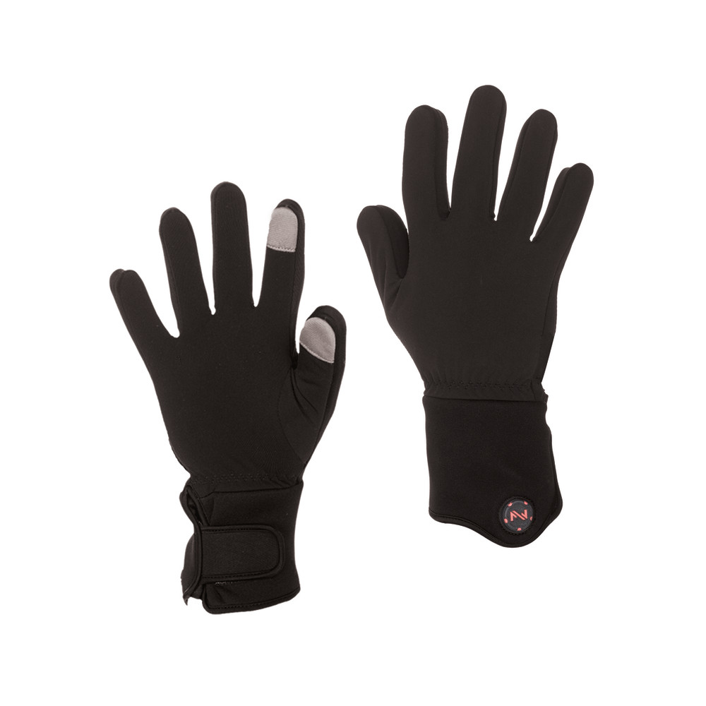 Heated Gloves Liner Unisex 7.4 Volt Black Small