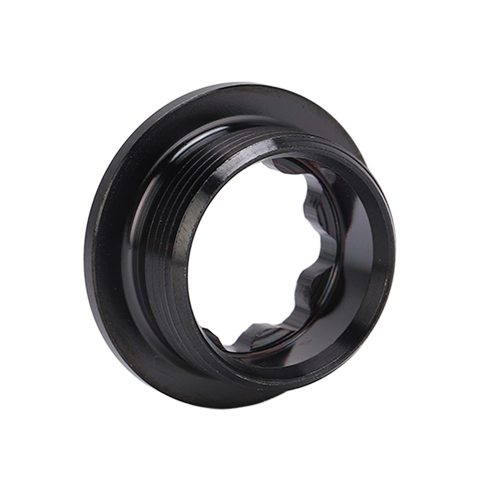 Risk 20mm Bike Crank Cover Screw Cap Aluminum Alloy M20 Bicycle Cranket Crank Fixing Bolt For Road Mountain Bikeblack