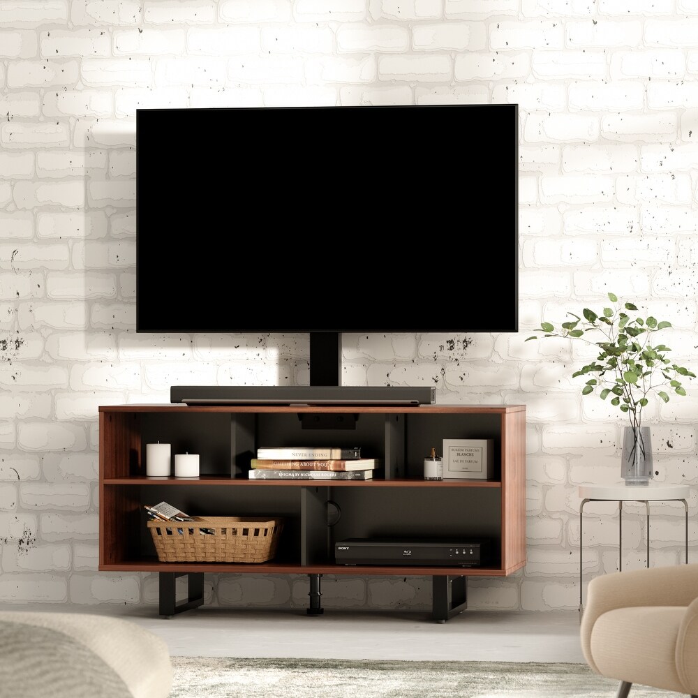 FITUEYES Swivel Floor TV Stand For 32\