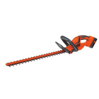 BLACK+DECKER 40V MAX 22in. Cordless Battery Powered Hedge Trimmer Kit with (1) 1.5Ah Battery  Charger LHT2240C