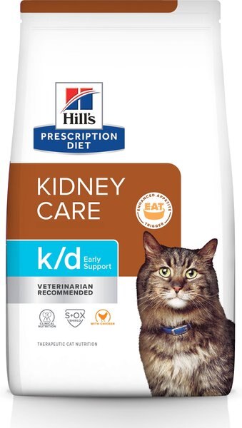 Hill's Prescription Diet k/d Kidney Care Early Support with Chicken Dry Cat Food