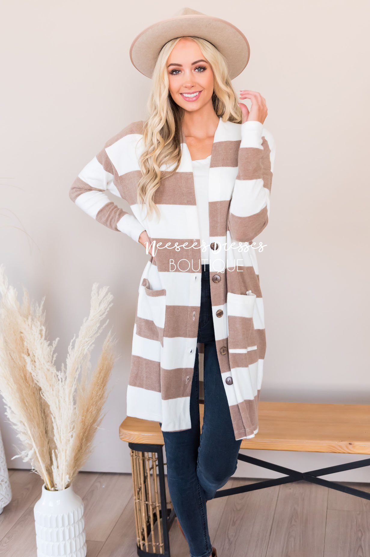 Take Your Chance Modest Cardigan