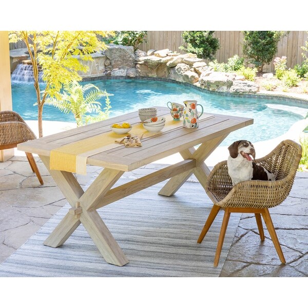 Teak Outdoor Clambake Table