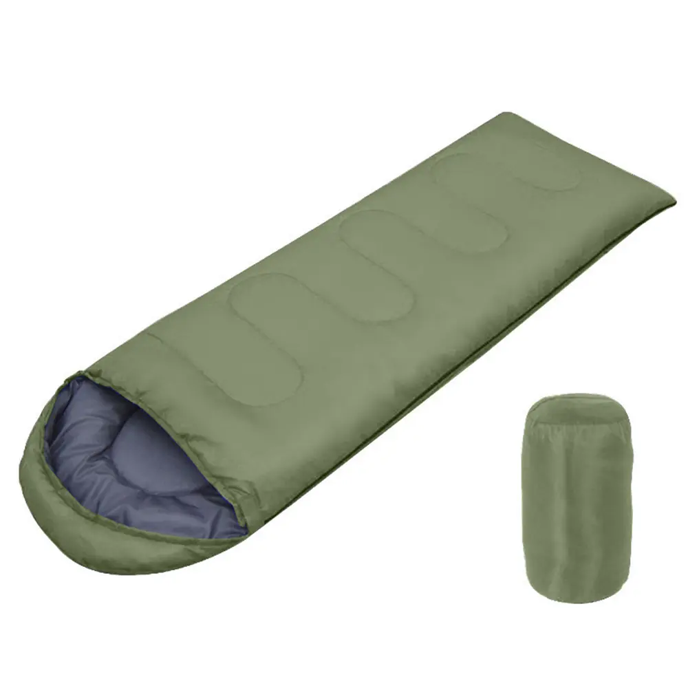 Hot Selling 170t Polyester Sleeping Bag Autumn Winter Outdoor Envolpe Camping Sleeping Bags for Adults