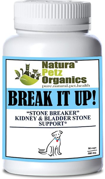 Natura Petz Organics Break It Up! Homeopathic Medicine for Stone Breaking for Dogs