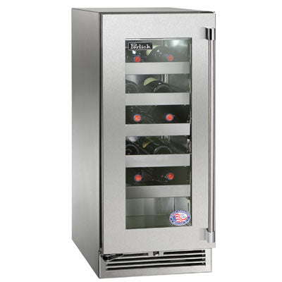 Perlick HP15WO 15 Outdoor Wine Reserve With Different Door Options