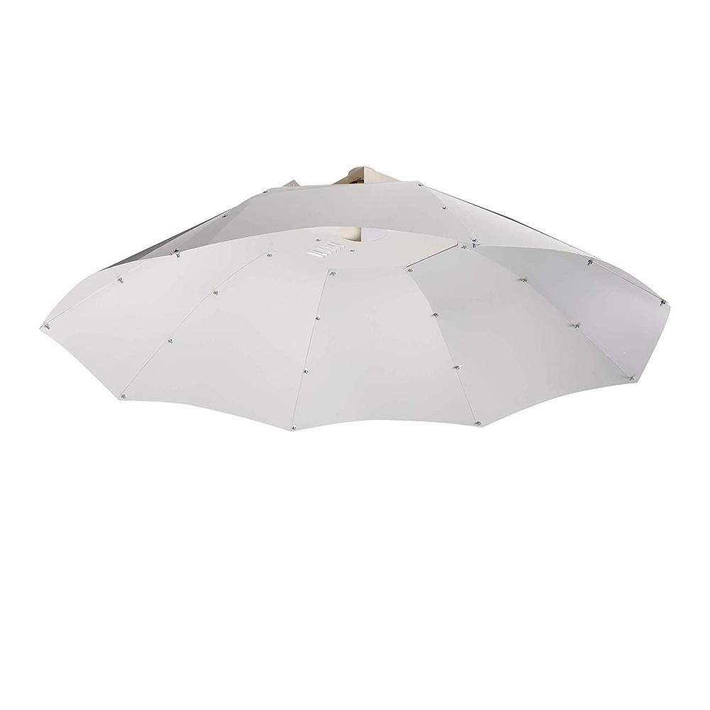 Hydro Crunch 600-Watt HPS Grow Light System with 42 in. Parabolic Vertical Umbrella Hood Reflector K1-B6-R15-NL01