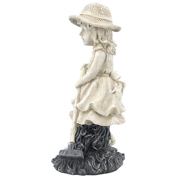 Design Toscano Young Gardener Girl Statue Rebecca Medium