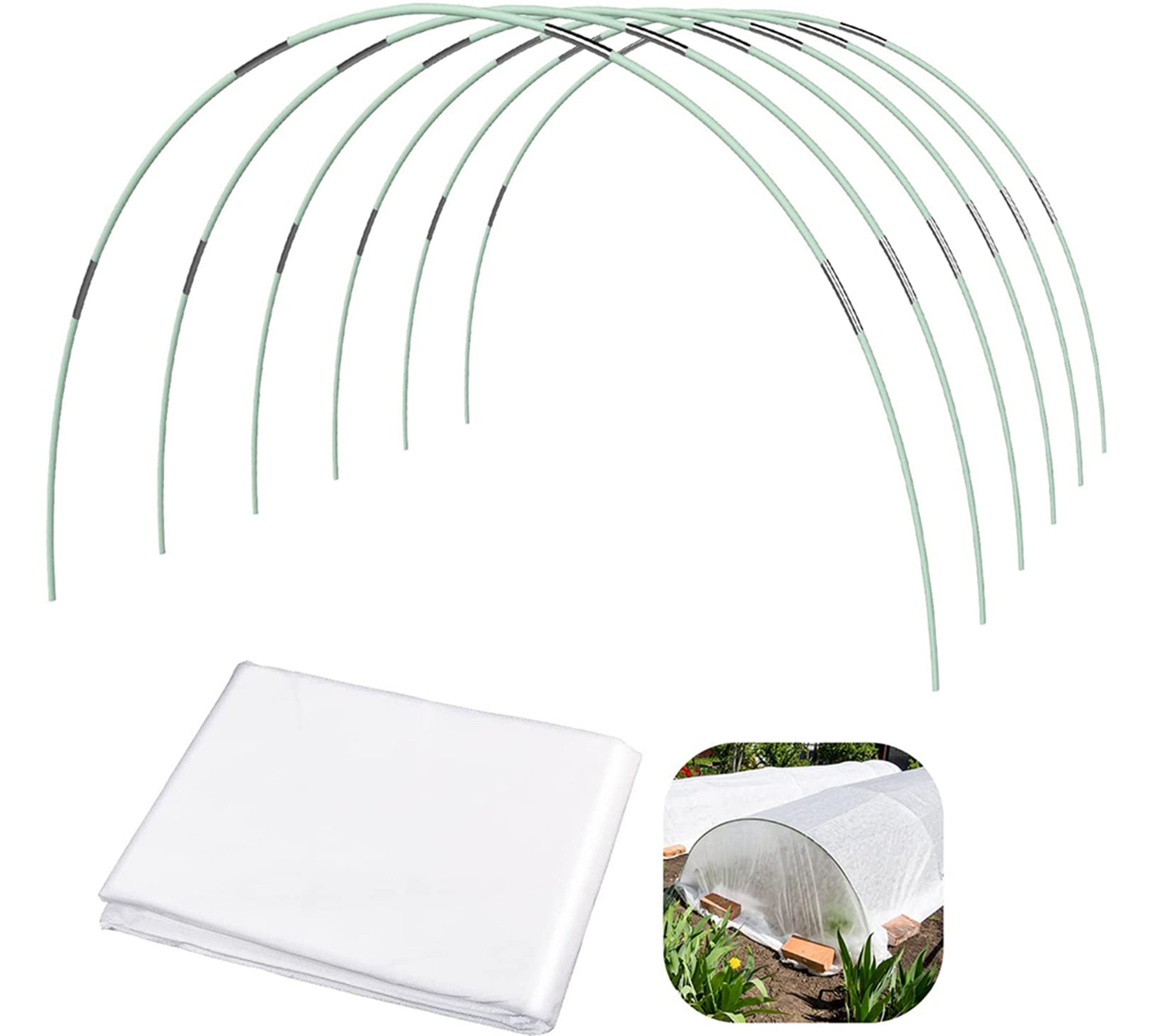 6 Sets Garden Hoops