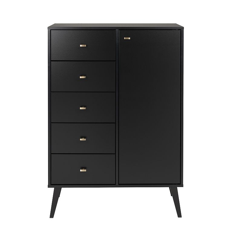 Prepac Milo 5-Drawer Chest with Door