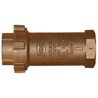 Zurn 1-12 in. X 1-12 in. 700XLFP High Capacity Dual Check Valve 112UFX112F-700XLFP