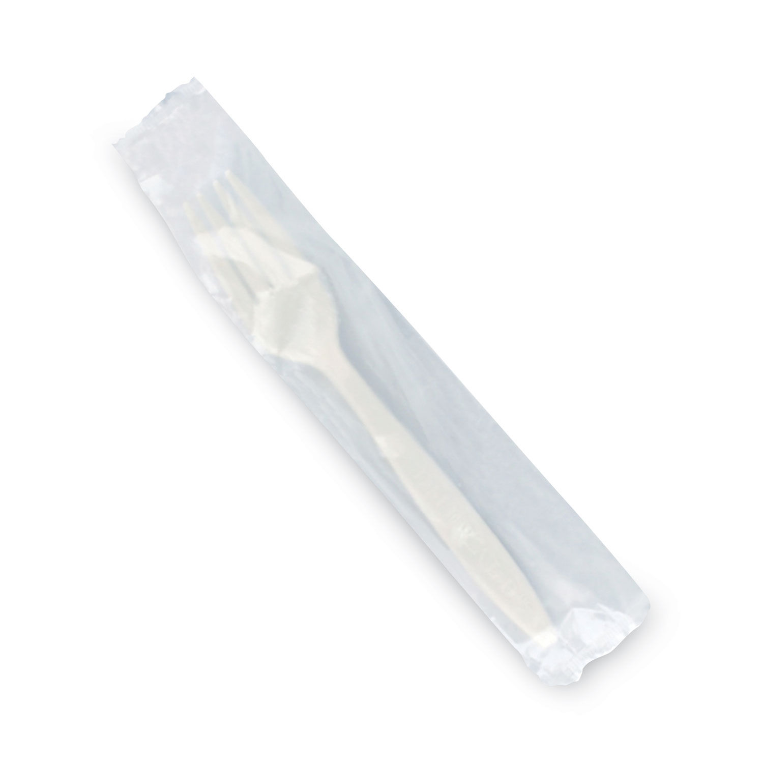 Individually Wrapped Heavyweight PLA Forks by Emeraldandtrade; DFDPME01222