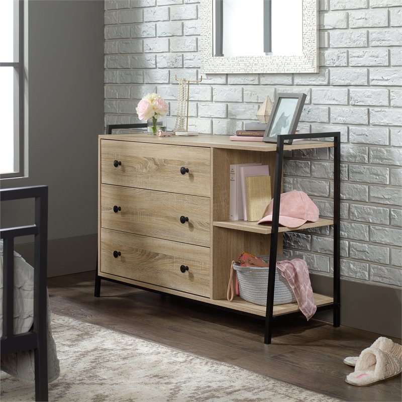 Sauder 424937 North Avenue Dresser, Charter Oak Finish