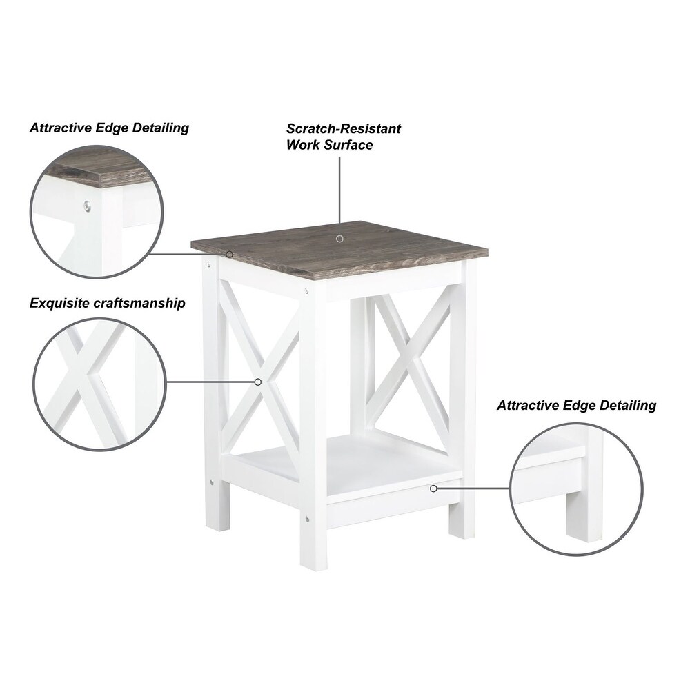 Saint Birch Lambert Modern Farmhouse End Table