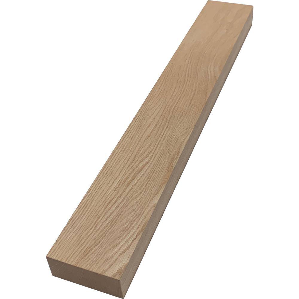 Swaner Hardwood 2 in. x 4 in. x 8 ft. Red Oak S4S Board OL08031696OR