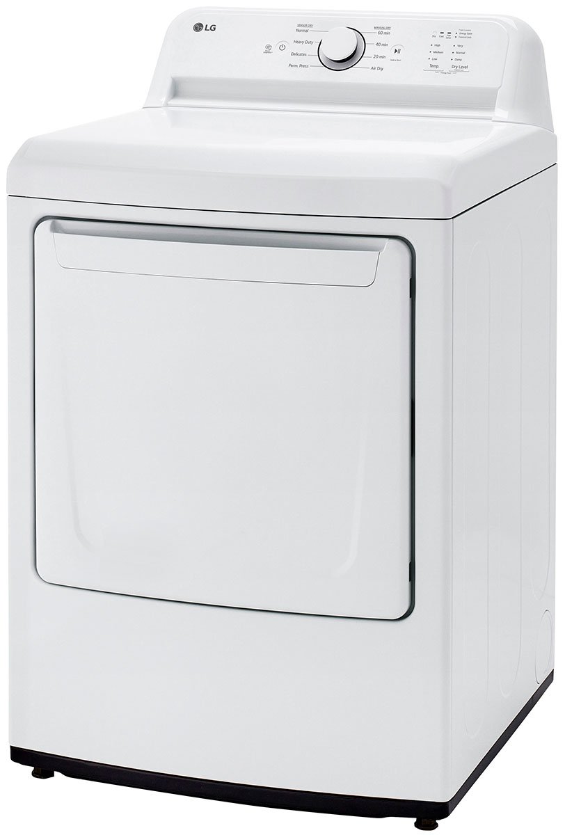 LG 7.3 Cu. Ft. White Electric Dryer With Sensor Dry