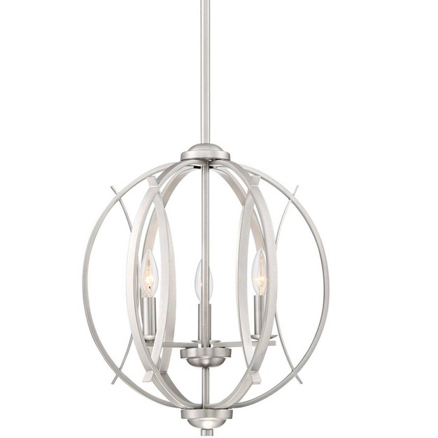 Wide Modern Orb 3 light Fixture For Dining Room House Foyer Kitchen Island Bedroom