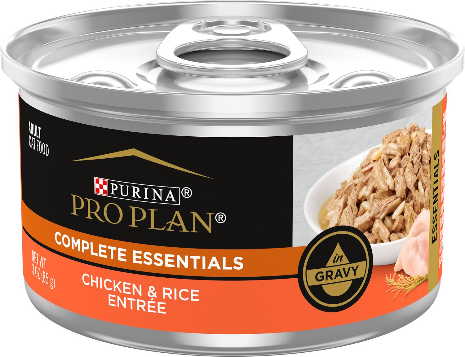 Purina Pro Plan - Chicken and Rice Entrée in Gravy Canned Cat Food