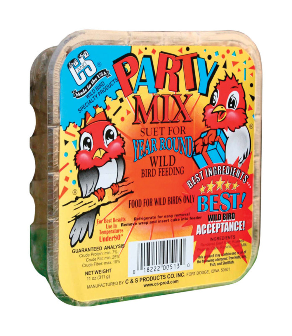 SUET PARTY MIX 11OZ