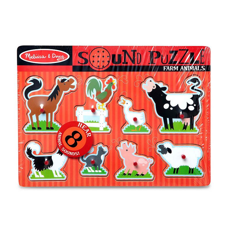 Melissa and Doug Farm Animals Sound Puzzle