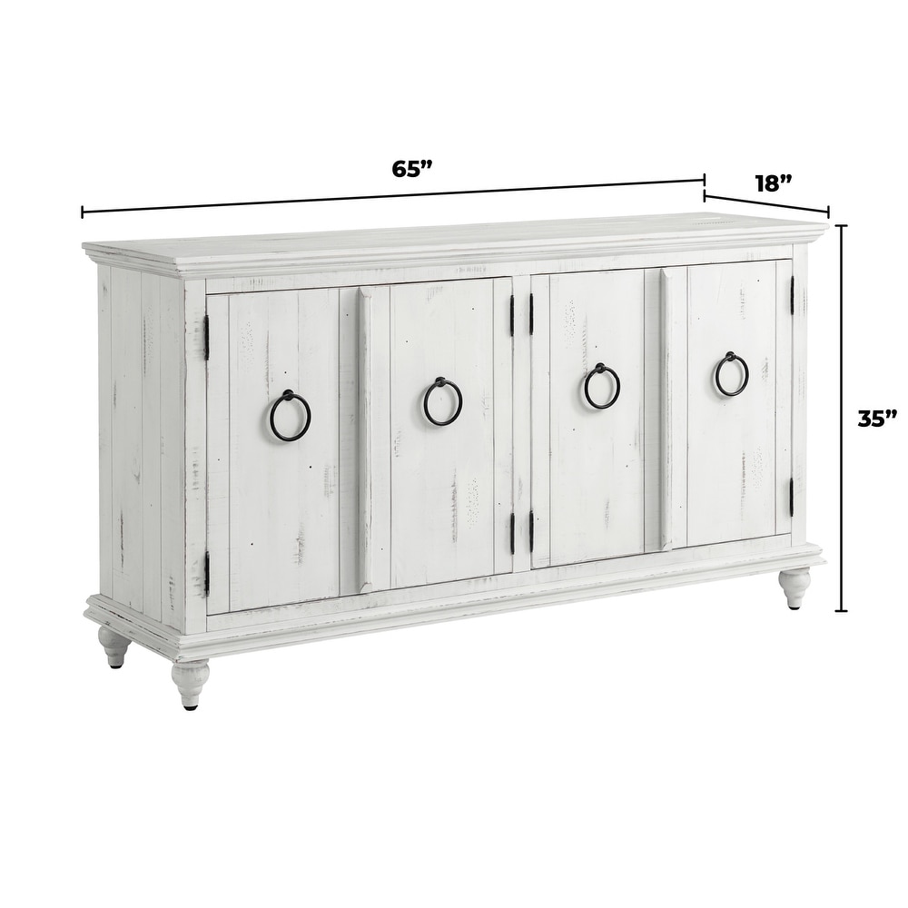 Garden District Solid Wood 65\