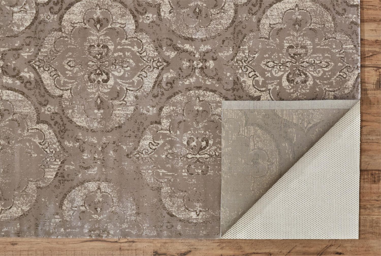 Margaux Taupe and Cream Rug by BD Fine