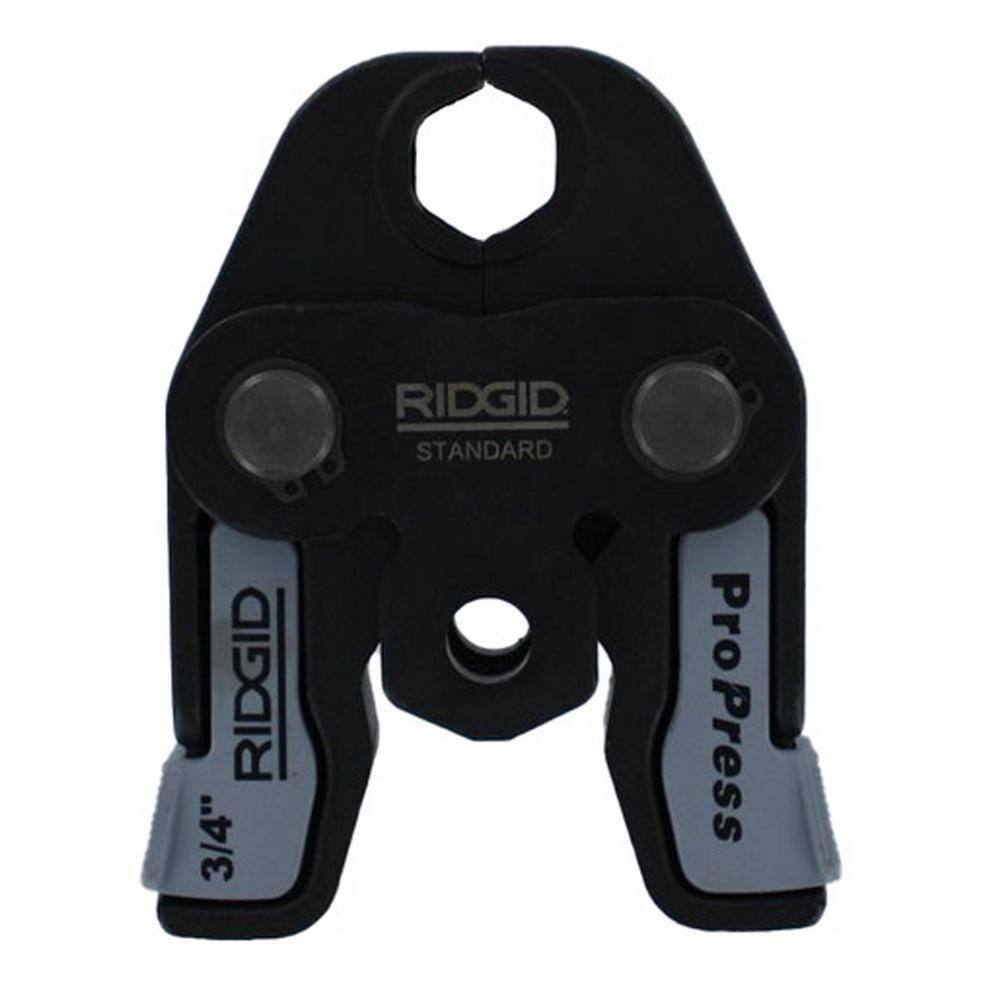 RIDGID ProPress Standard 34 in. Press Tool Jaw for Copper and Stainless Pressing Applications for Standard Series Press Tools 76657