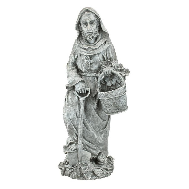 Design Toscano St Fiacre The Gardener x27 s Patron Saint Statue