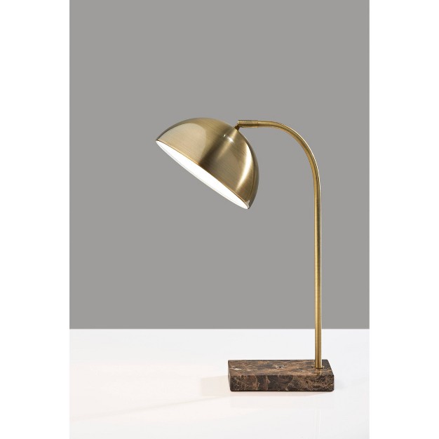 Paxton Desk Lamp Antique Brass Adesso