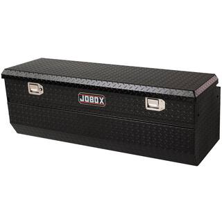 Crescent Jobox 61 in. Black Aluminum Extra Wide Top Mount Truck Tool Box PAH1424002