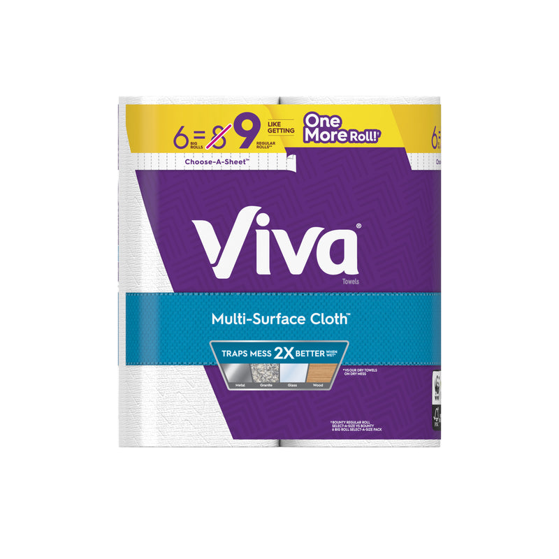 VIVA MSC TOWELS 6PK