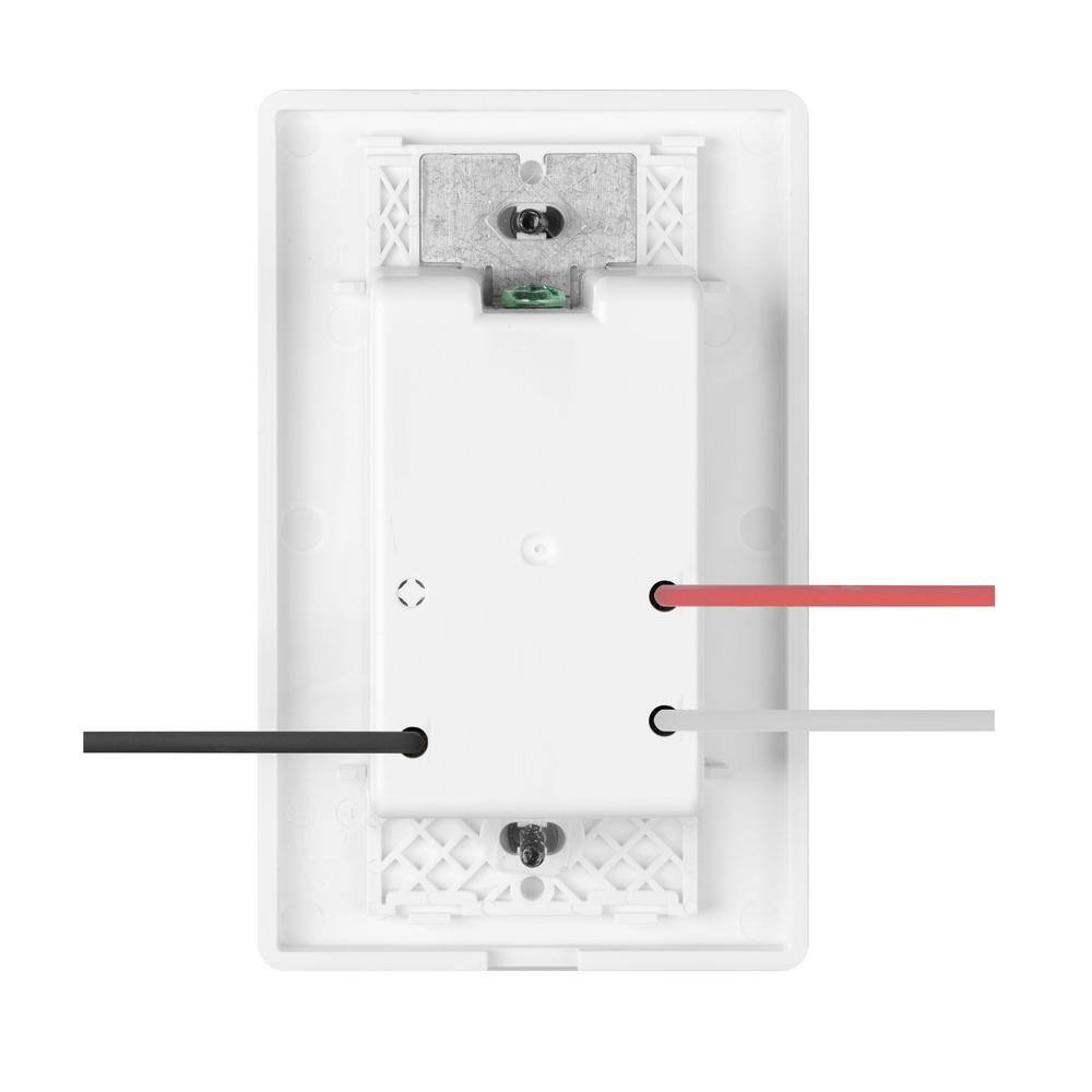 Commercial Electric Smart Single-Pole Specialty White Light Switch with Wi-Fi and Bluetooth Technology (1-Pack) Powered by Hubspace HPSA11CWB