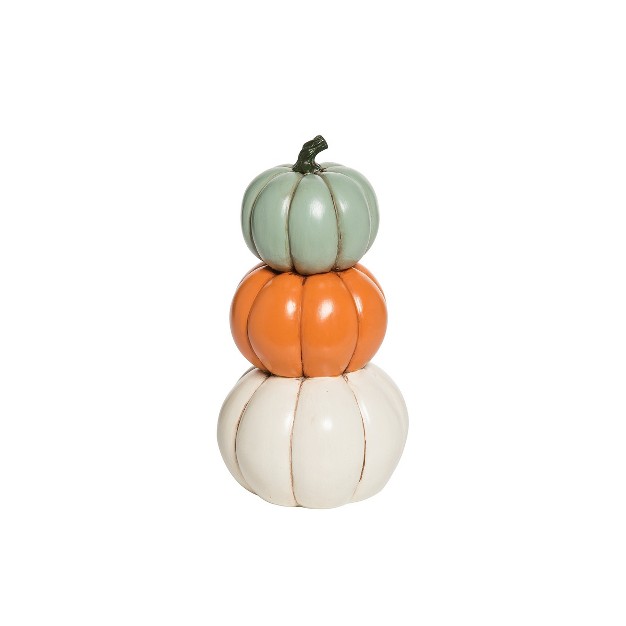 C amp f Home Stacking Pumpkin Figurine