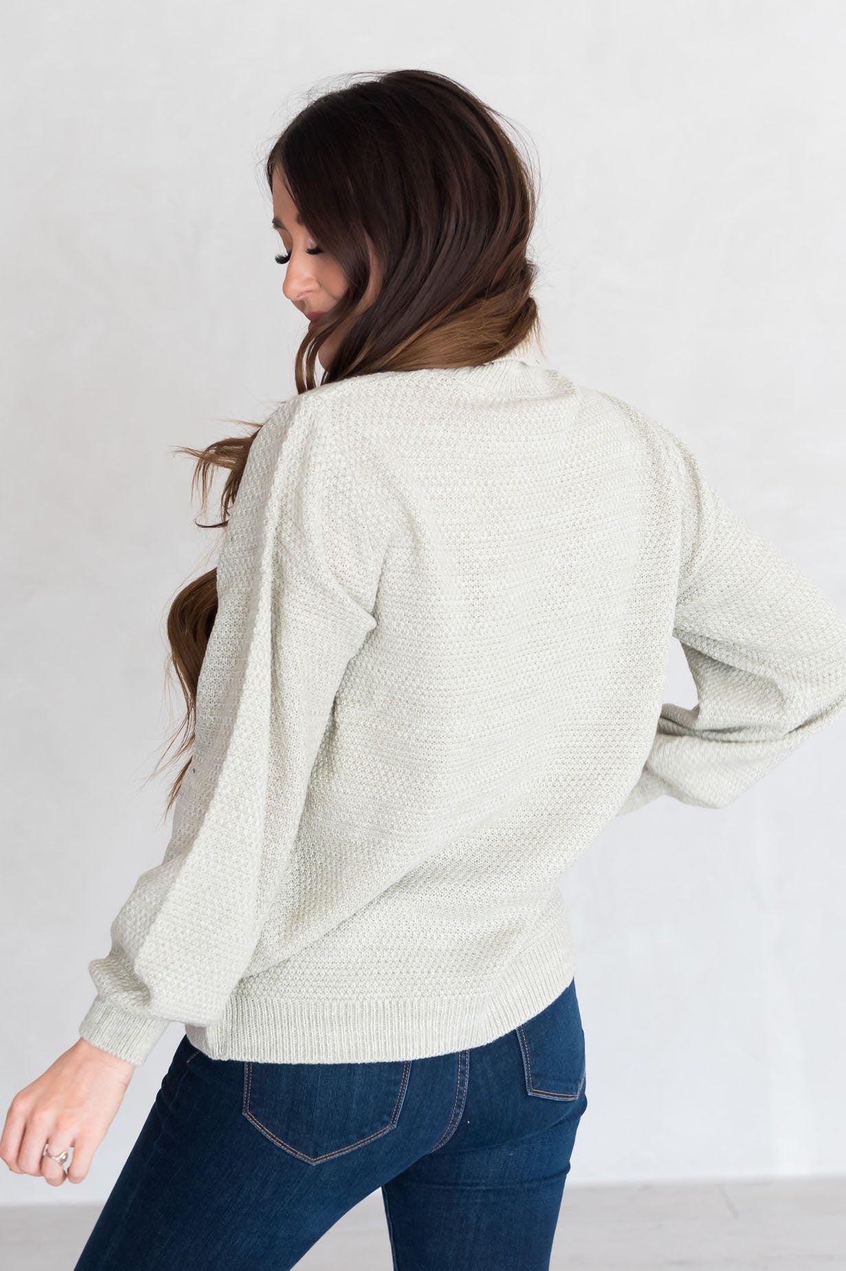 My Sweetheart Modest Turtleneck Sweater